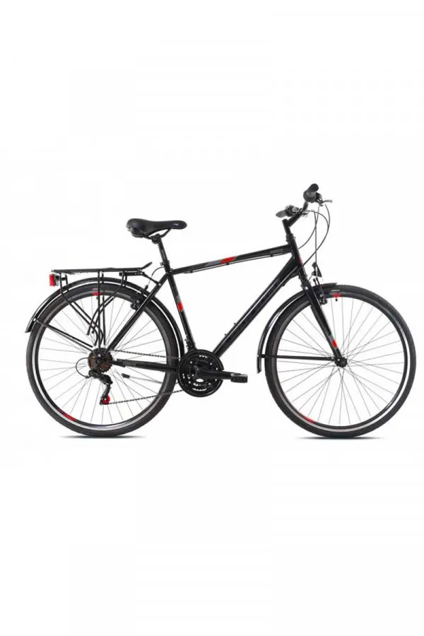 Bicikl Trekking Capriolo Sunrise Man crno crveni 28/22