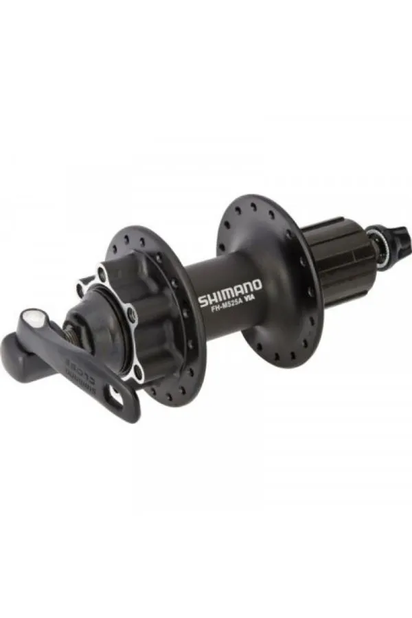 NABLA ZADNJA SHIMANO DEORE FH-M525A, 32H, 8/9 BRZINA, OLD 135MM, AXLE 146MM, QR 168MM BLACK, FOR ROT 