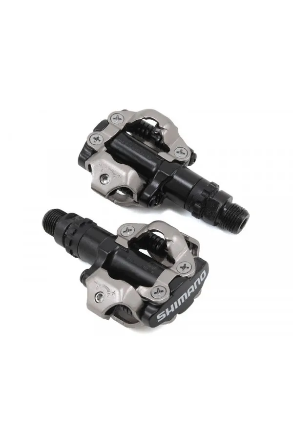 PEDALE SHIMANO PD-M520L, SPD, W/O REFLECTOR, INCL. CLEAT, CRNE, IND.PACK 