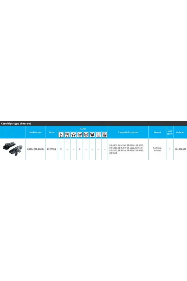 PAKNOVI SHIMANO R55C4 CARTRIDGE-TYPE 