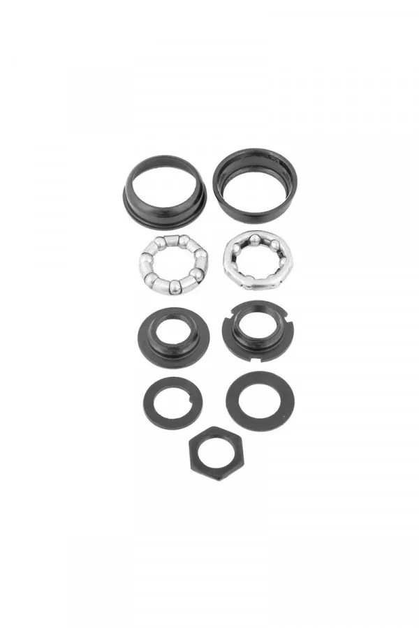 Šolja srednjeg pogona Z na nabijanje 9 delova crna dečije 