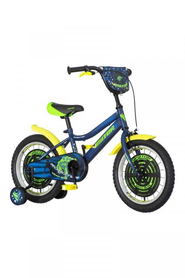 Bicikl dečiji Visitor Roboter plavi 16