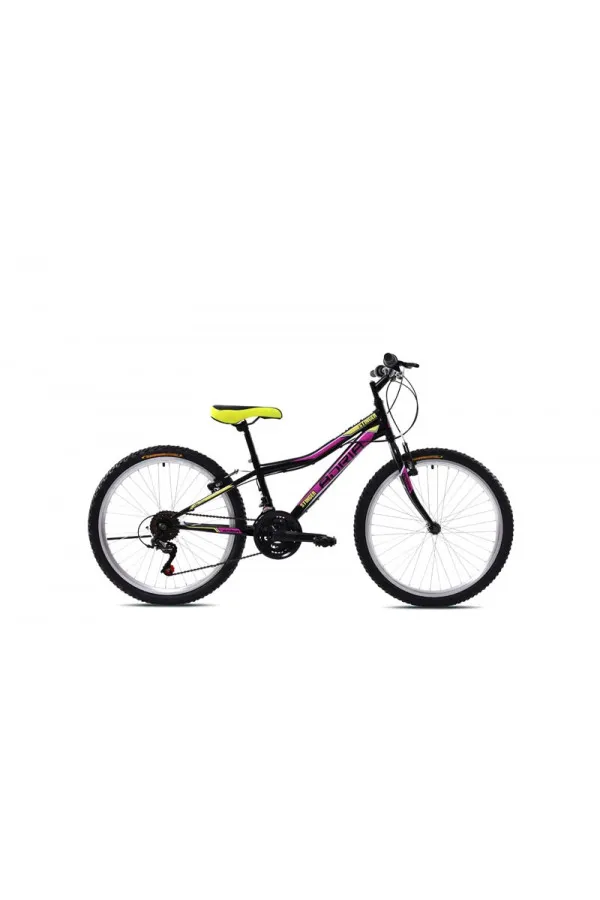 Bicikl dečiji Adria stinger crno ljubičasti 24/12