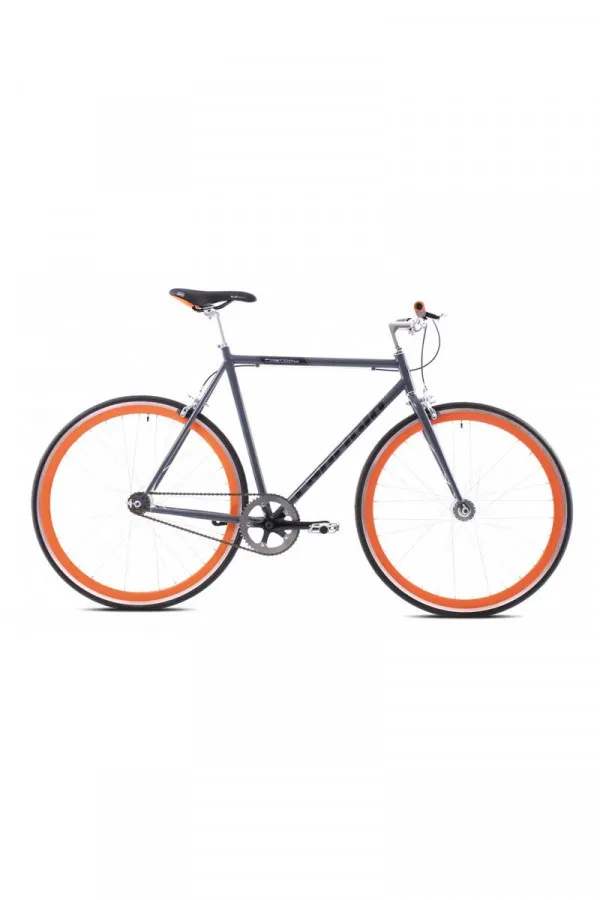 Bicikl drumski Capriolo Fastboy 700C narandžasto-sivi 