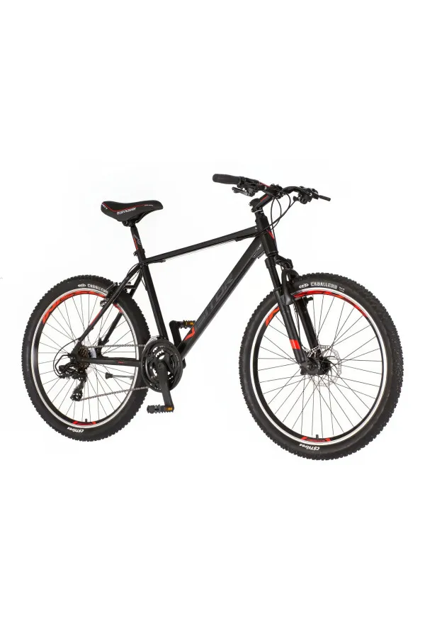 Bicikl MTB Visitor Scout Blade 26 Prednji disk crno crveni 19 