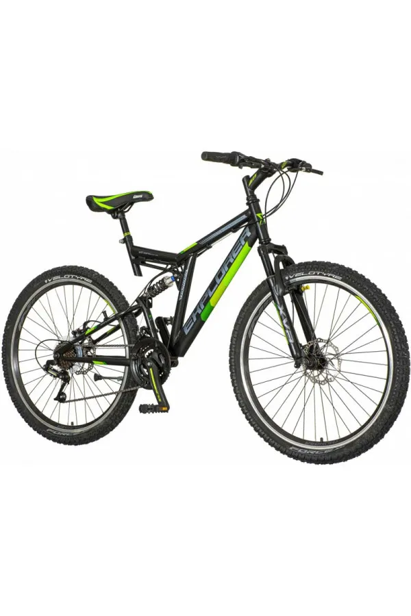 Bicikl MTB Explorer Thunder 26 Disk crno-zeleni 19 