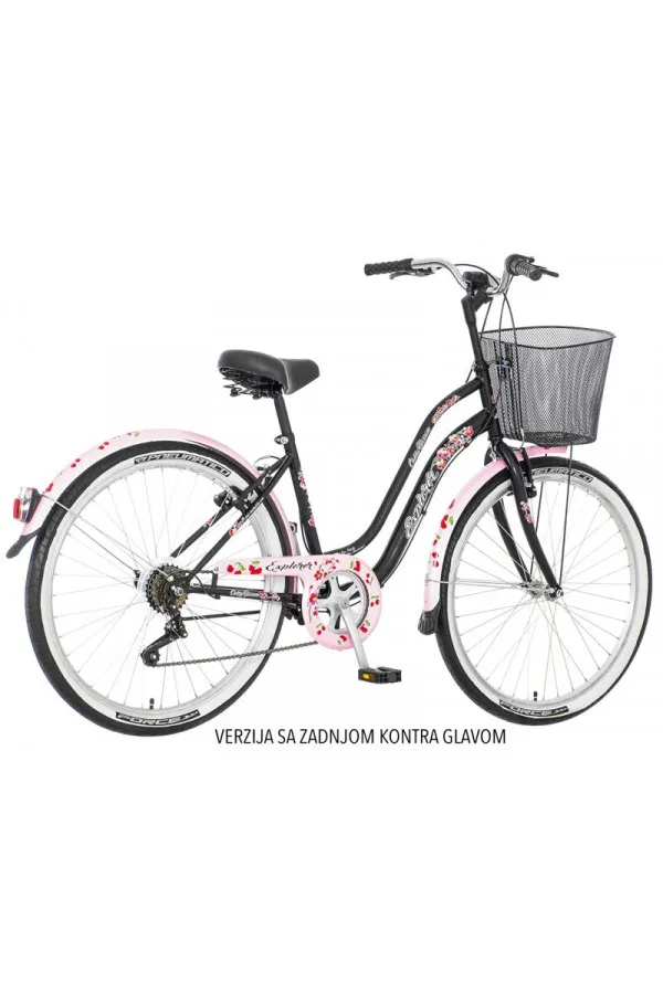 Bicikl gradski Explorer Cherry Blossom 26