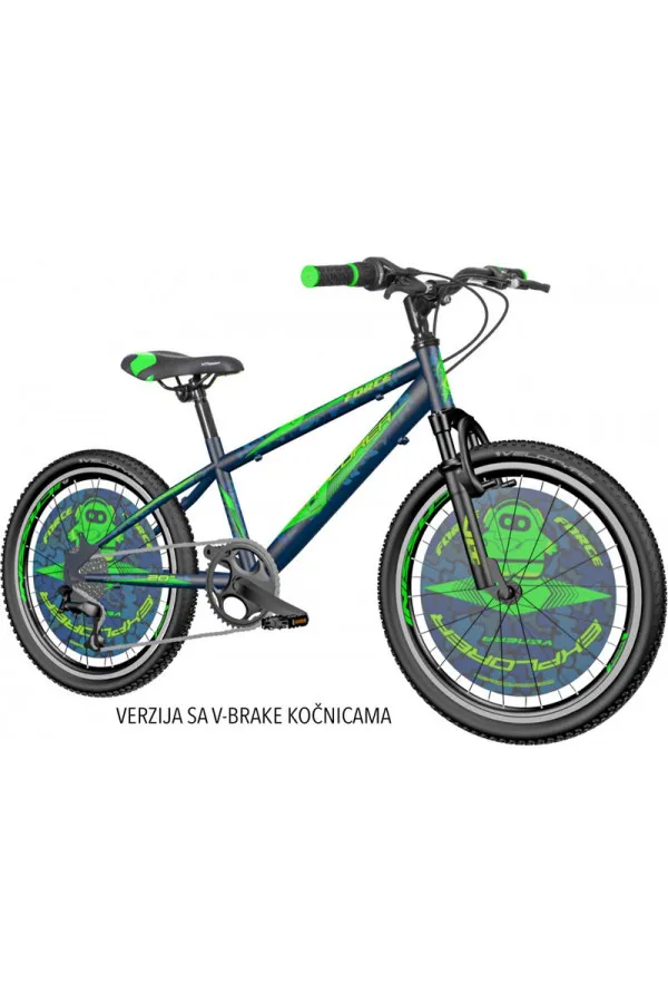 Bicikl dečiji Explorer Rhino plavo-zeleni 20 11 