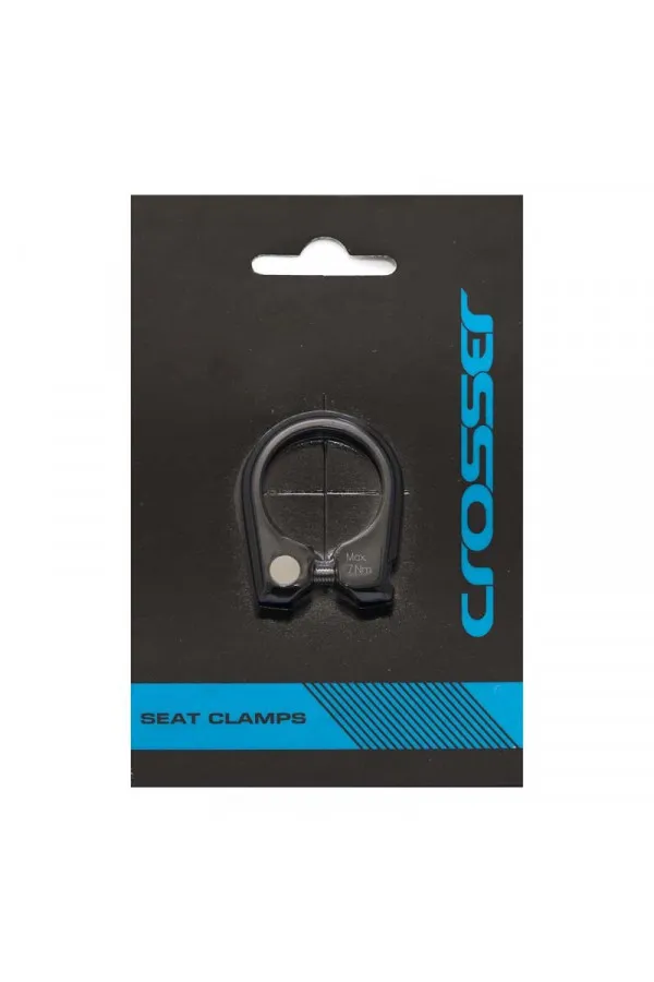 Šelna sedalne cevi CROSSER crni 31.8mm QR 