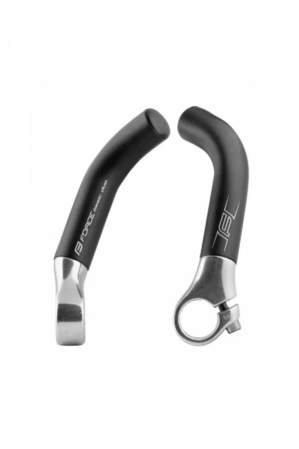 Rogovi Force Duo 11cm, Al, srebrno crna mat 