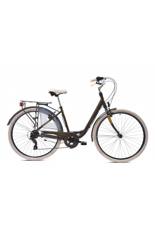 Bicikl Gradski Capriolo Diana s braon 28 18 