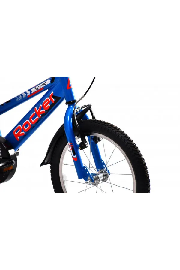 Bicikl dečiji Adria Rocker 16 plavo crno 