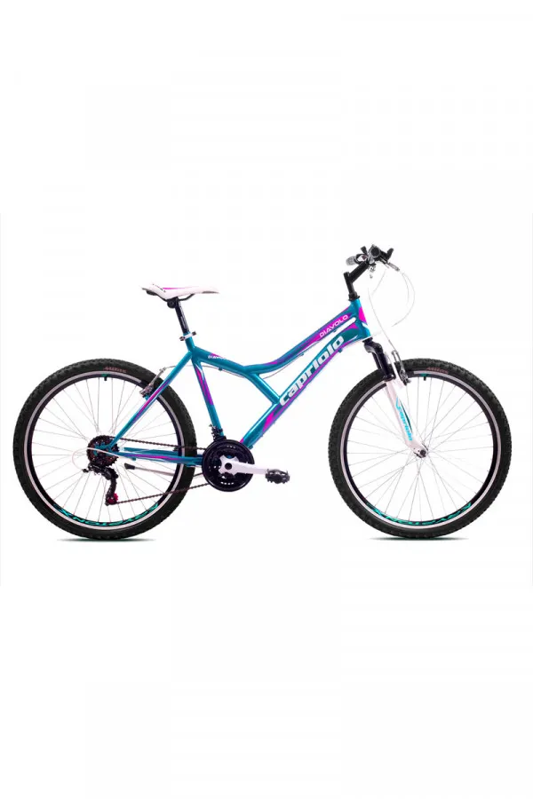 Bicikl Capriolo Diavolo 600 FS 26/18 plavo-pink 