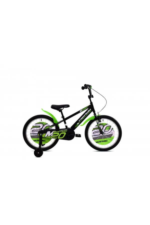 Bicikl dečiji Capriolo Mustang 20 crno-lime 