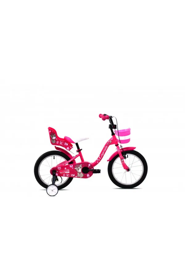 Bicikl dečiji Capriolo Viola 16 pink-belo 