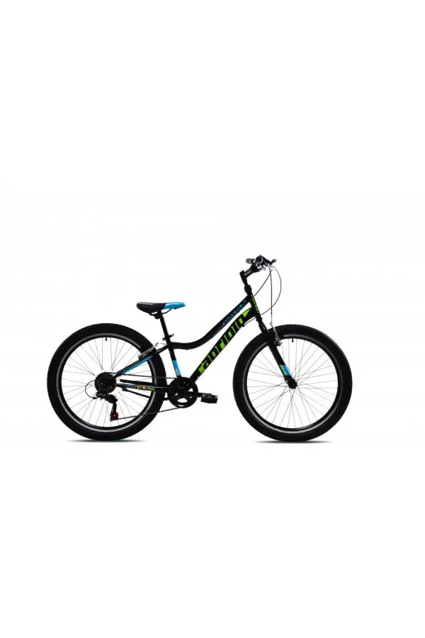 Bicikl Capriolo Diavolo crno zeleni 400 