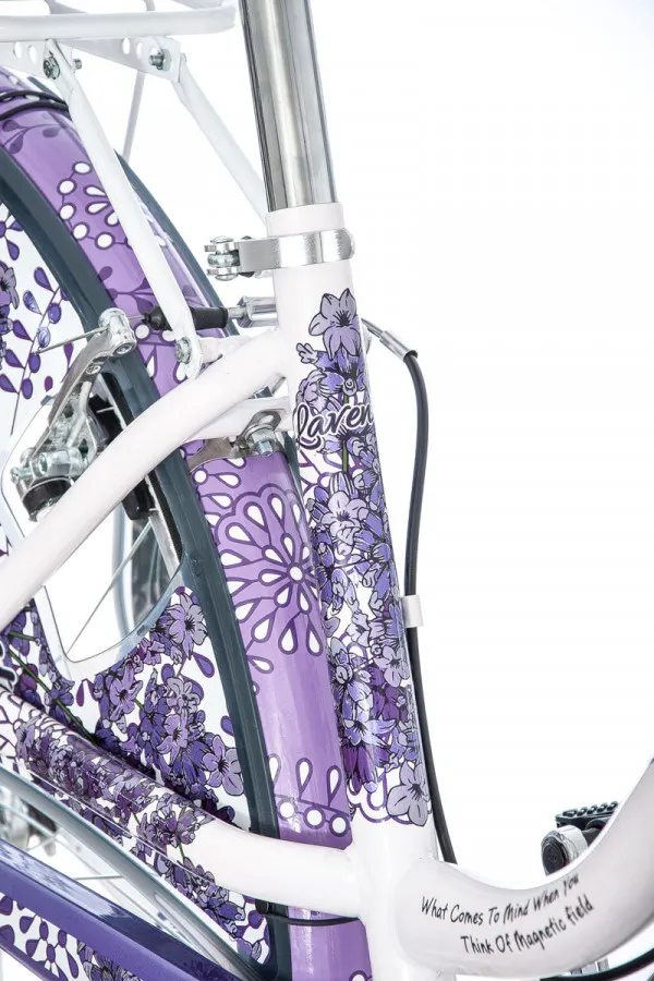 Bicikl gradski Visitor Fashion Lavender 17/28