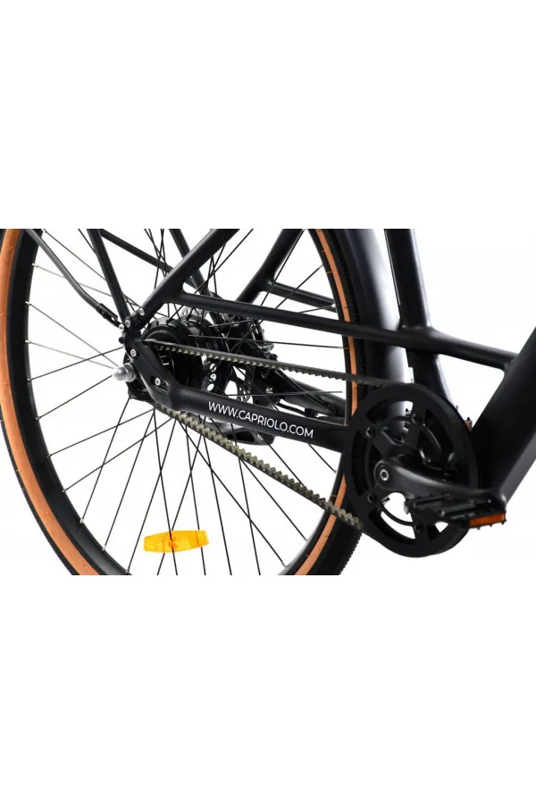 E bike BELT drive crno sivi 