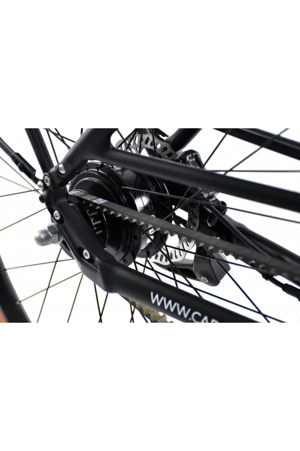 E bike BELT drive crno sivi 