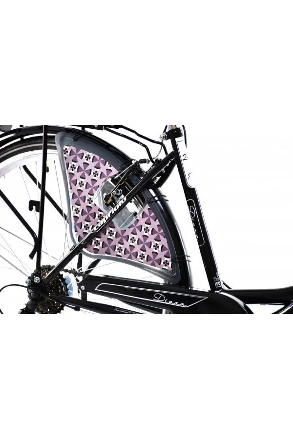 Gradski bicikl Diana city 18 28 crna 