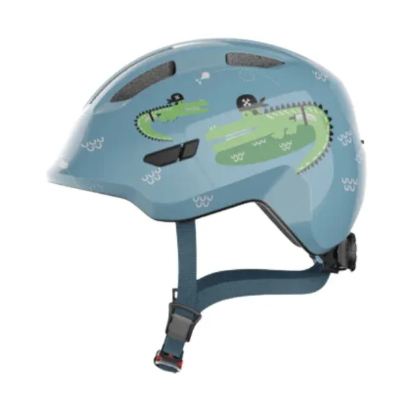 ABUS KACIGA ZA DECU SMILEY 3.0 - BLUE CROCO - VEL:S 