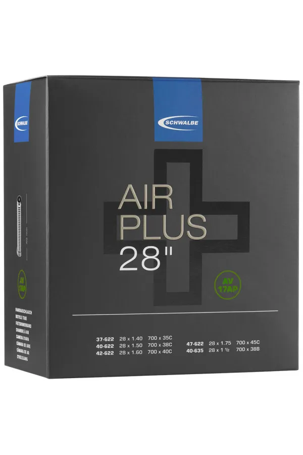 Guma unutrašnja Schwalbe AV17AP AIR PLUS EK 40MM 37/47-622/635 