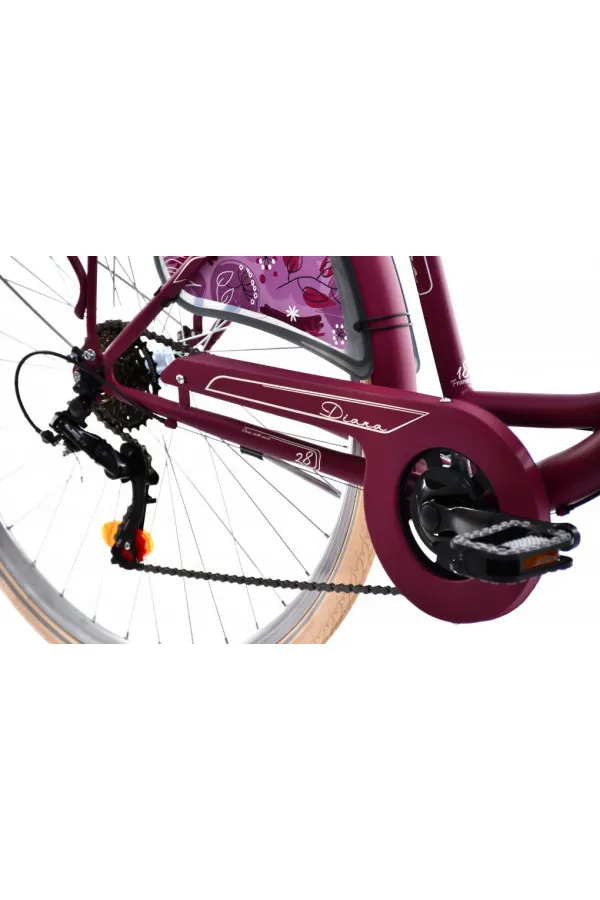 Bicikl TOUR-DIANA CITY 28/6HT ljubicasti 