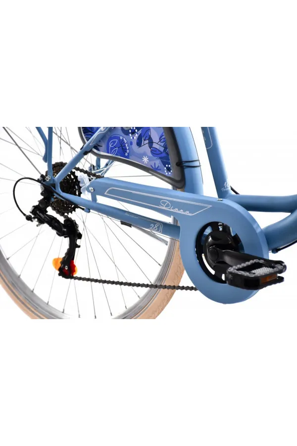 Bicikl TOUR-DIANA CITY 28/6HT plavo 