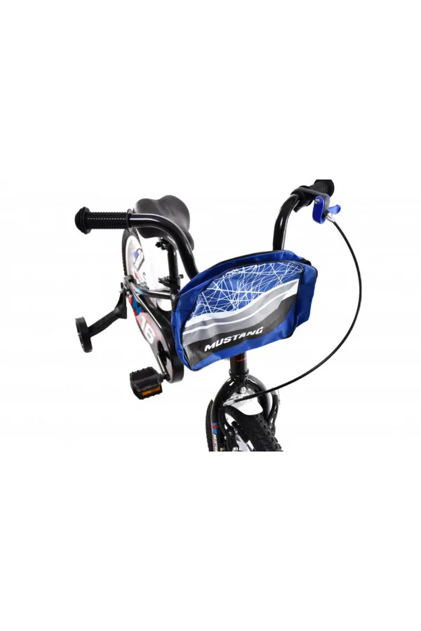 Bicikl dečiji Capriolo  MUSTANG 16  crno-crveno 