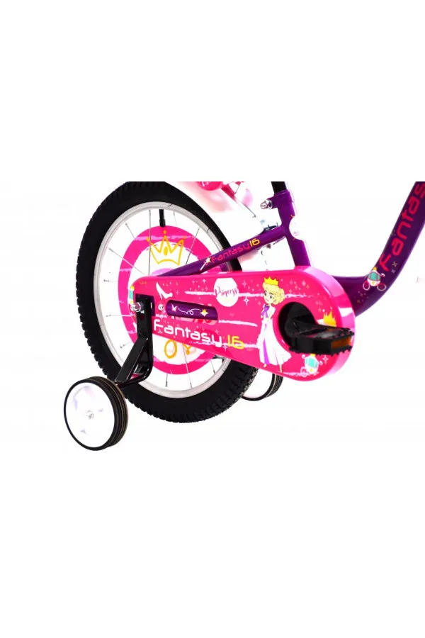 Dečiji bicikl  FANTASY 16  ljubičasto pink 