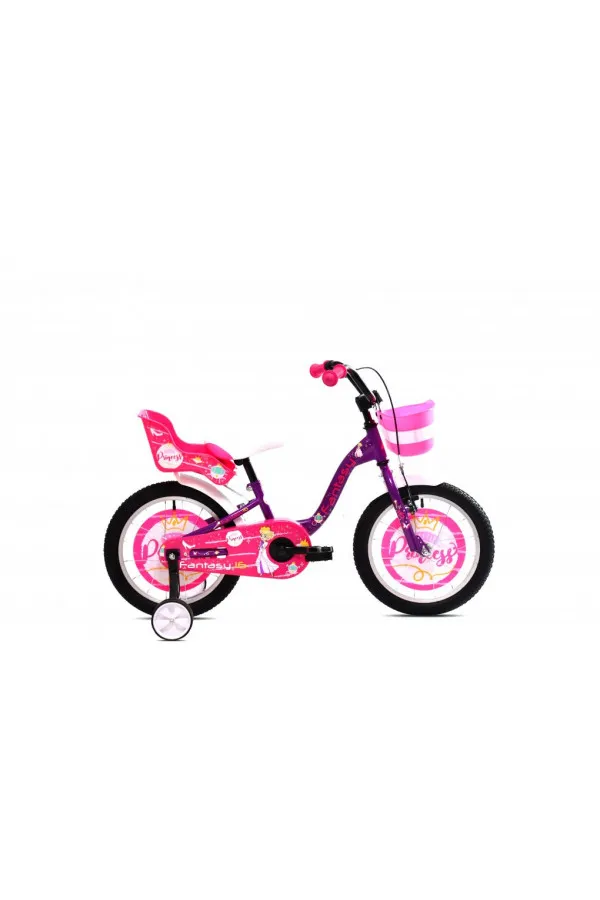 Dečiji bicikl  FANTASY 16  ljubičasto pink 