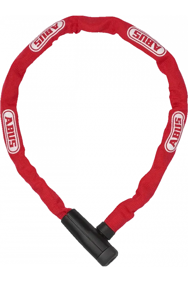 ABUS BRAVA STEEL O CHAIN 5805K/75 - RED 