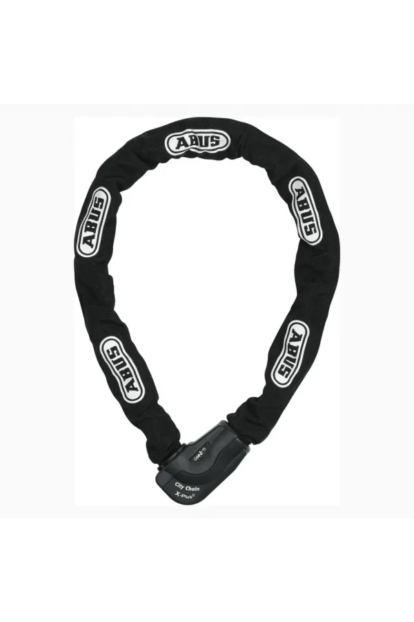Abus brava Granit CityChain Xplus 1060/110 KA –black OneKey 