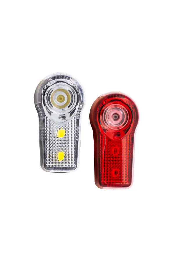LAMPA PREDNJA I ZADNJA 3 WHITE/RED LED ZA VOLAN I SEDLO JY-173 2022 