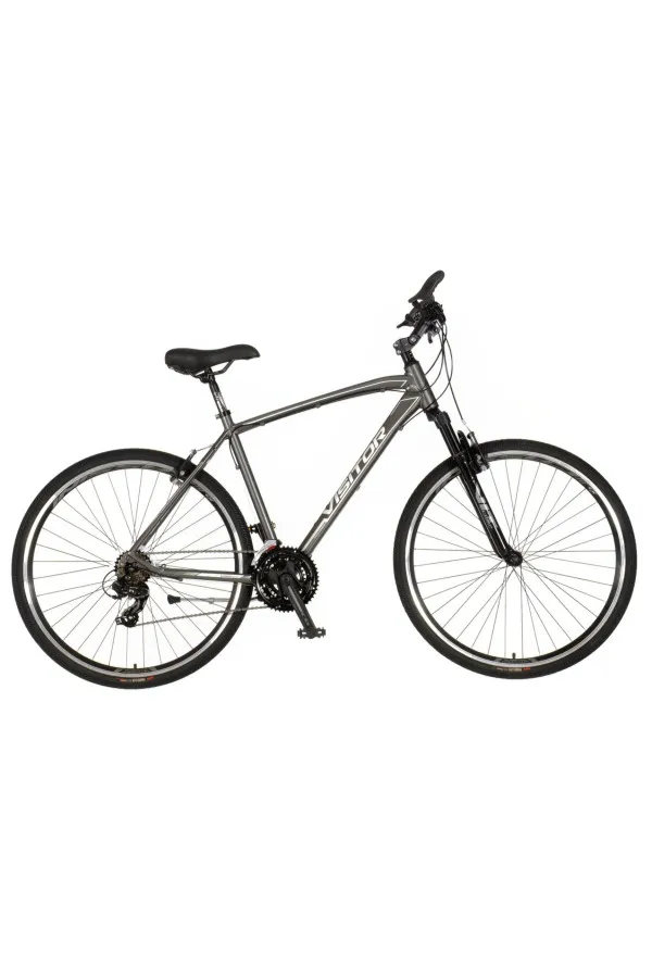 Bicikl Visitor Terra man 28 sivi 