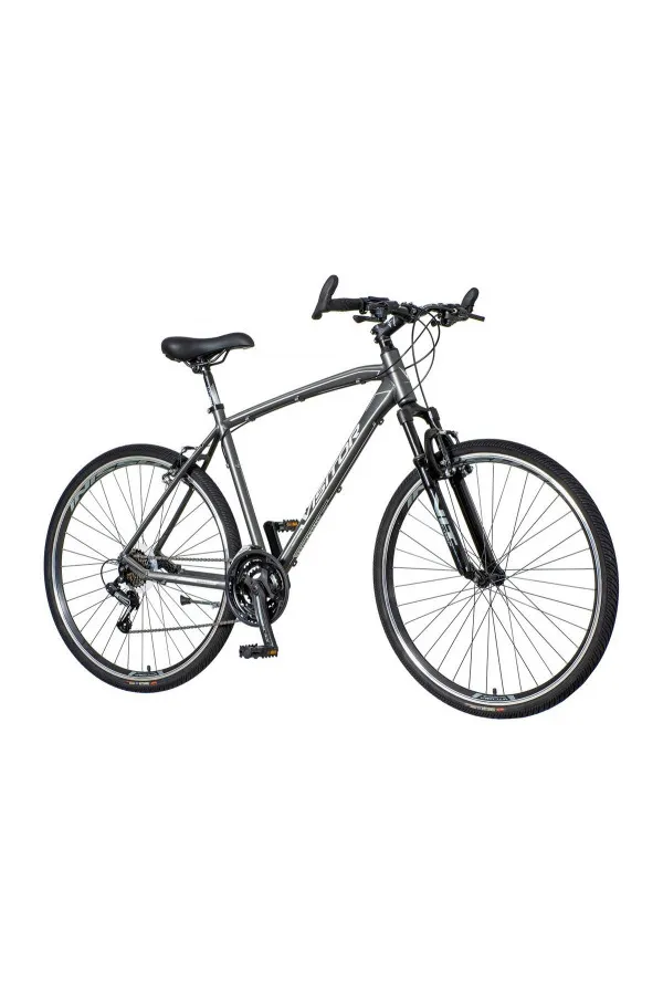 Bicikl Visitor Terra man 28 sivi 