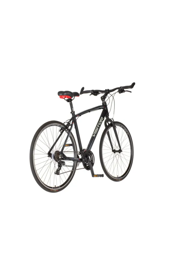 Bicikl Visitor Terra man 28 crno sivi 