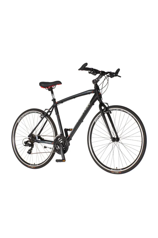 Bicikl Visitor Terra man 28 crno sivi 