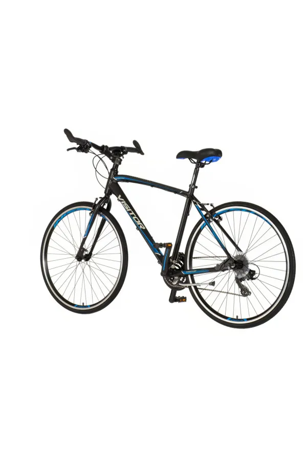 Bicikl Visitor Terra man 28 crno plavi 
