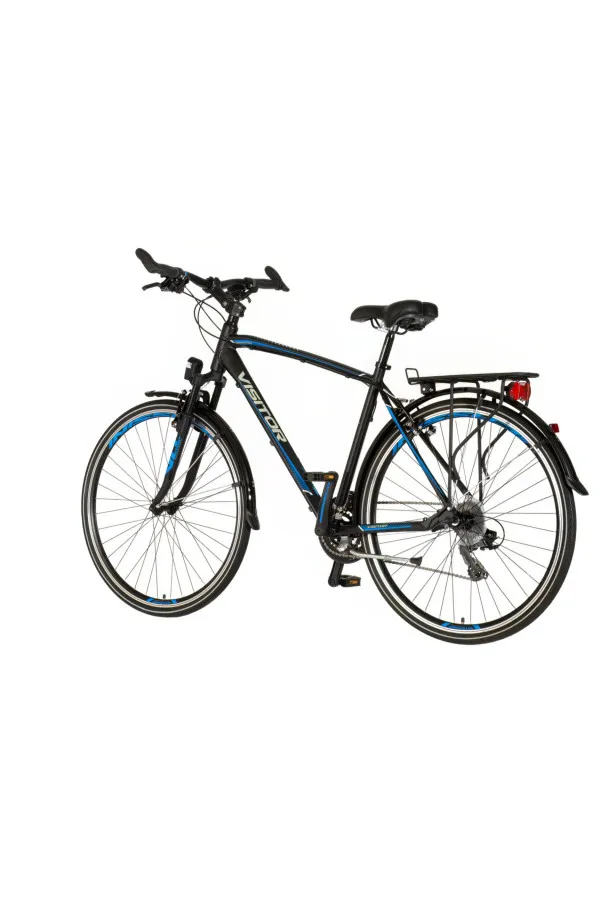 Bicikl Visitor Terra man 28 crno plavi 