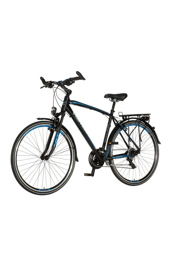 Bicikl Visitor Terra man 28 crno plavi 