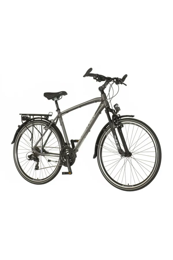 Bicikl Visitor Terra man 28 sivo crni 