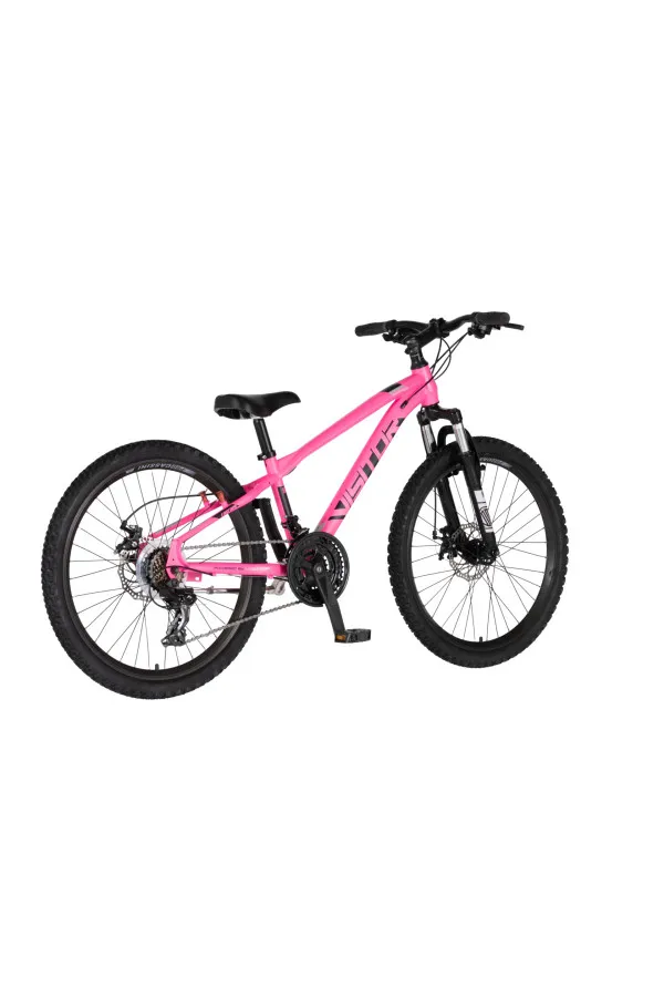 Bicikl Visitor Cascade 24 roze crni 
