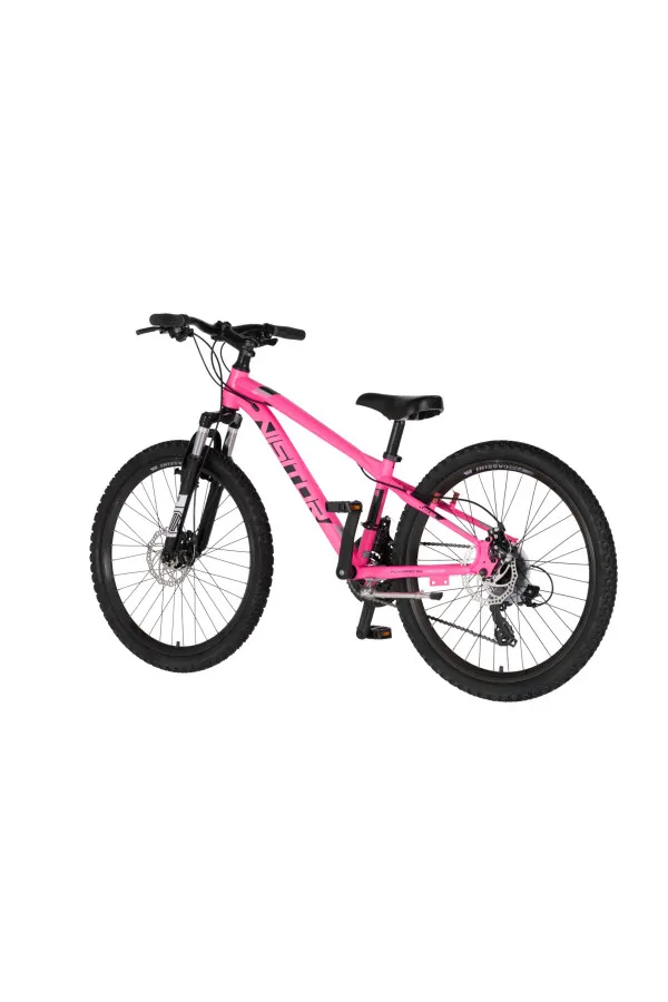 Bicikl Visitor Cascade 24 roze crni 