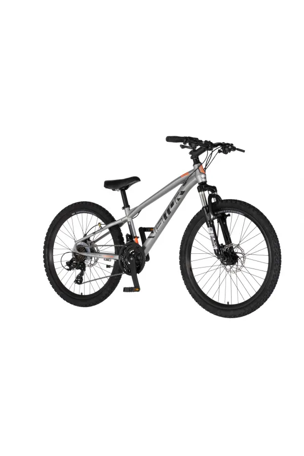Bicikl Visitor Cascade 24 srebrno narandžasti 