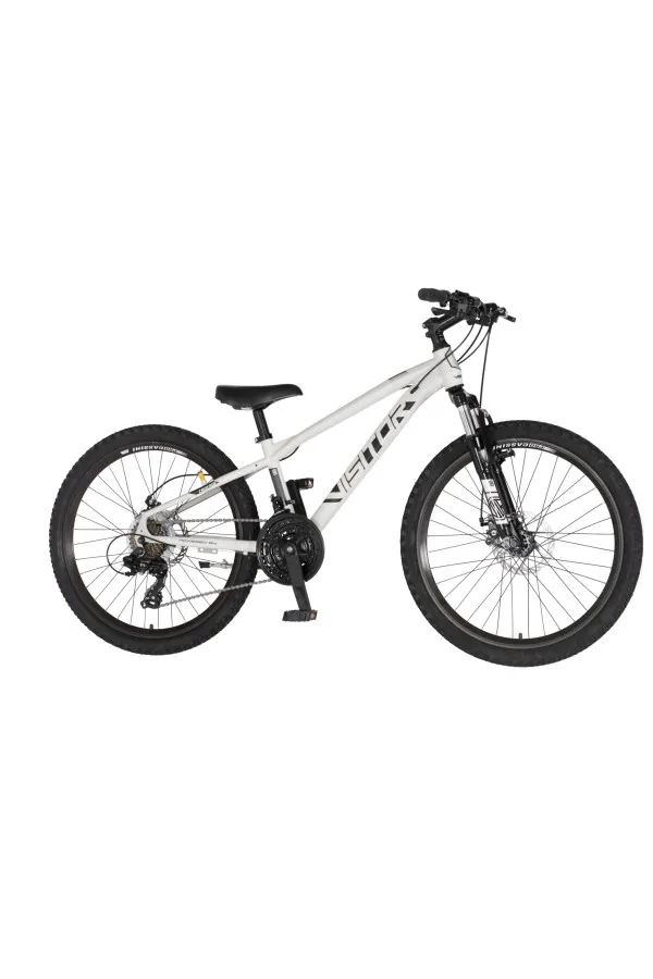 Bicikl Visitor Cascade 24 sivo beli 