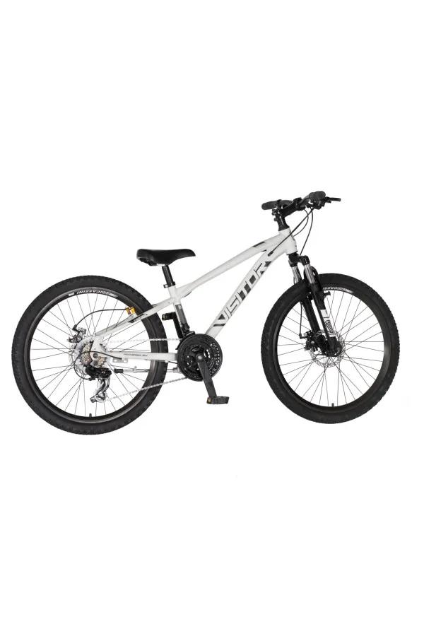 Bicikl Visitor Cascade 24 sivo beli 