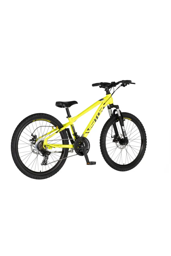 Bicikl Visitor Cascade 24 neon žuto crni 