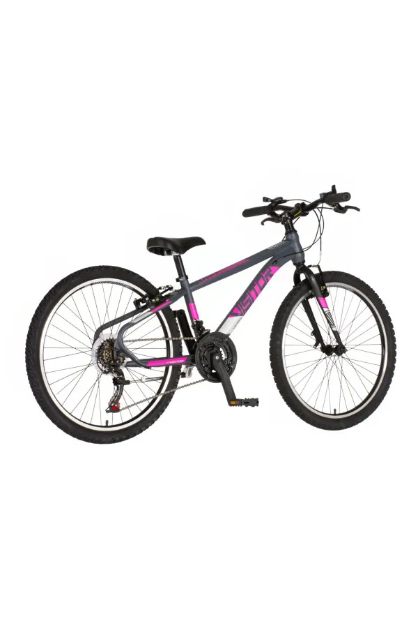Bicikl Visitor Radiance 24 sivo roze 