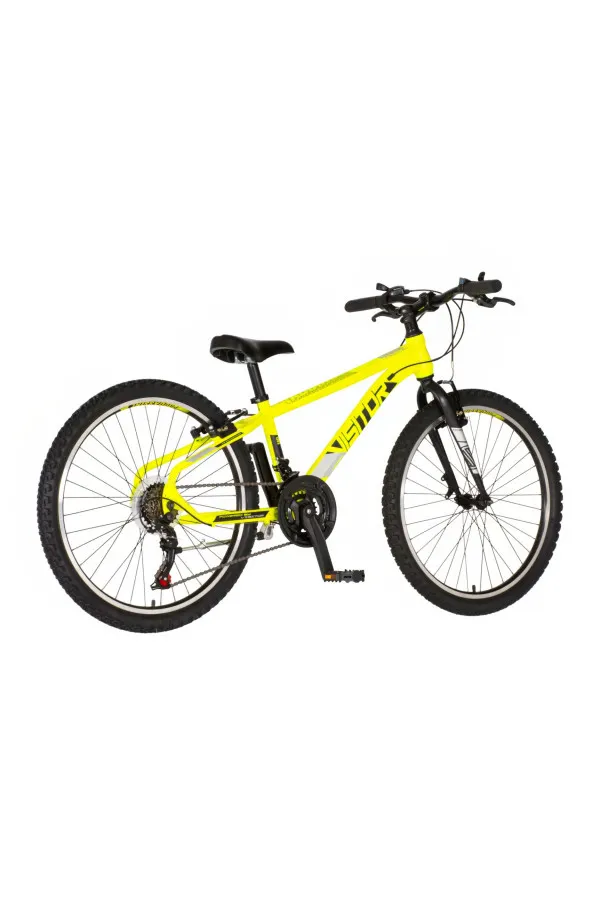Bicikl Visitor Radiance 24 neon žuto crni 